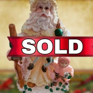 ❌❌SOLD❌❌🔴 FINAL 🔥VINTAGE ★ VICTORIAN Collectable Old Fashioned Santa